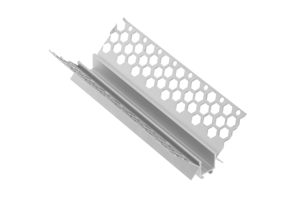 GTV LED‑профиль GLAX угловой внутренний для гипсокартонных плит (ГКЛ), 3 м, с техническим рассеивателем, неанодированный