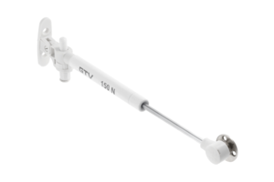 GTV Газлифт GTV PD-GAM, 150N, плавное закрывание, белый