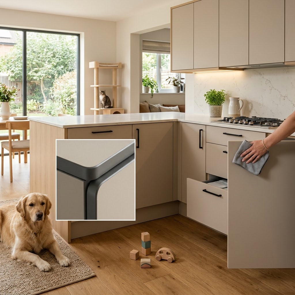 Антивандальные решения для семей с детьми и питомцами: какие фасады и кромки реально живут дольше