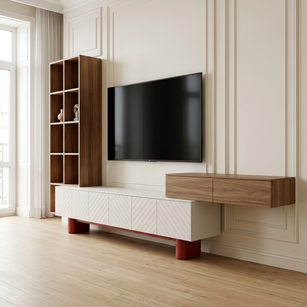 Стенка для гостиной Галеон в современном стиле