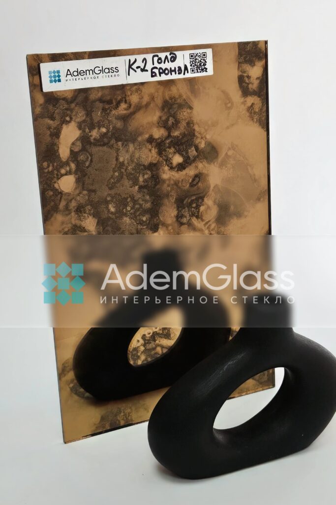 Состаренное зеркало K-2 Golden bronze