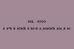 Пастельно-фиолетовый (RAL 4009)