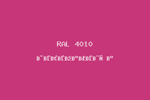 Телемагента (RAL 4010)
